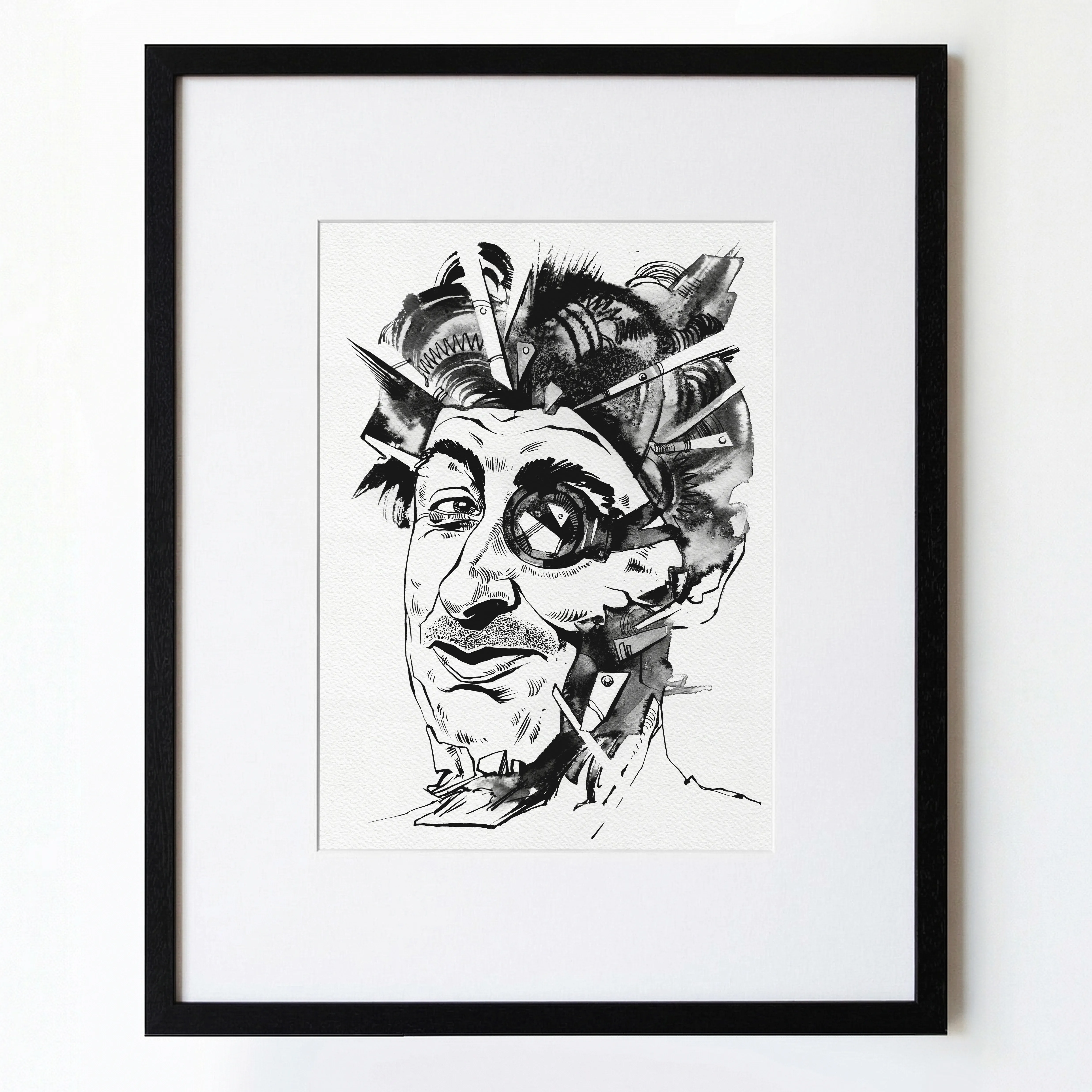 Зображення "Старий Друг | Old Friend" від Олександр Макогон, розмір: 46 x 52 cm, матеріали: туш, бавовняний папір | ink, cotton paper, ціна: $250 Фото 1 з 3.