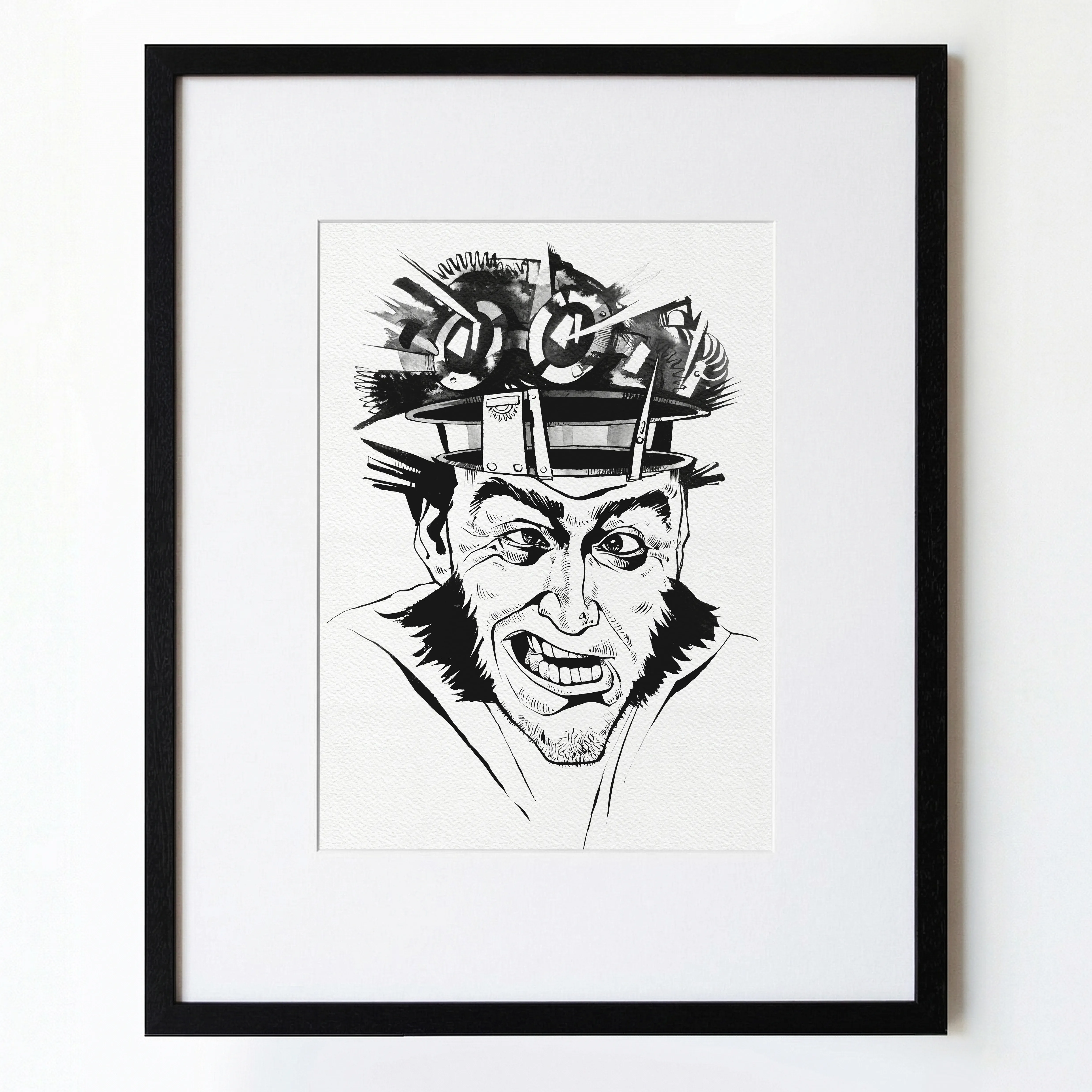 Зображення "15 1" від Олександр Макогон, розмір: 46 x 52 cm, матеріали: туш, бавовняний папір | ink, cotton paper, медіум: Графіка, ціна: $250