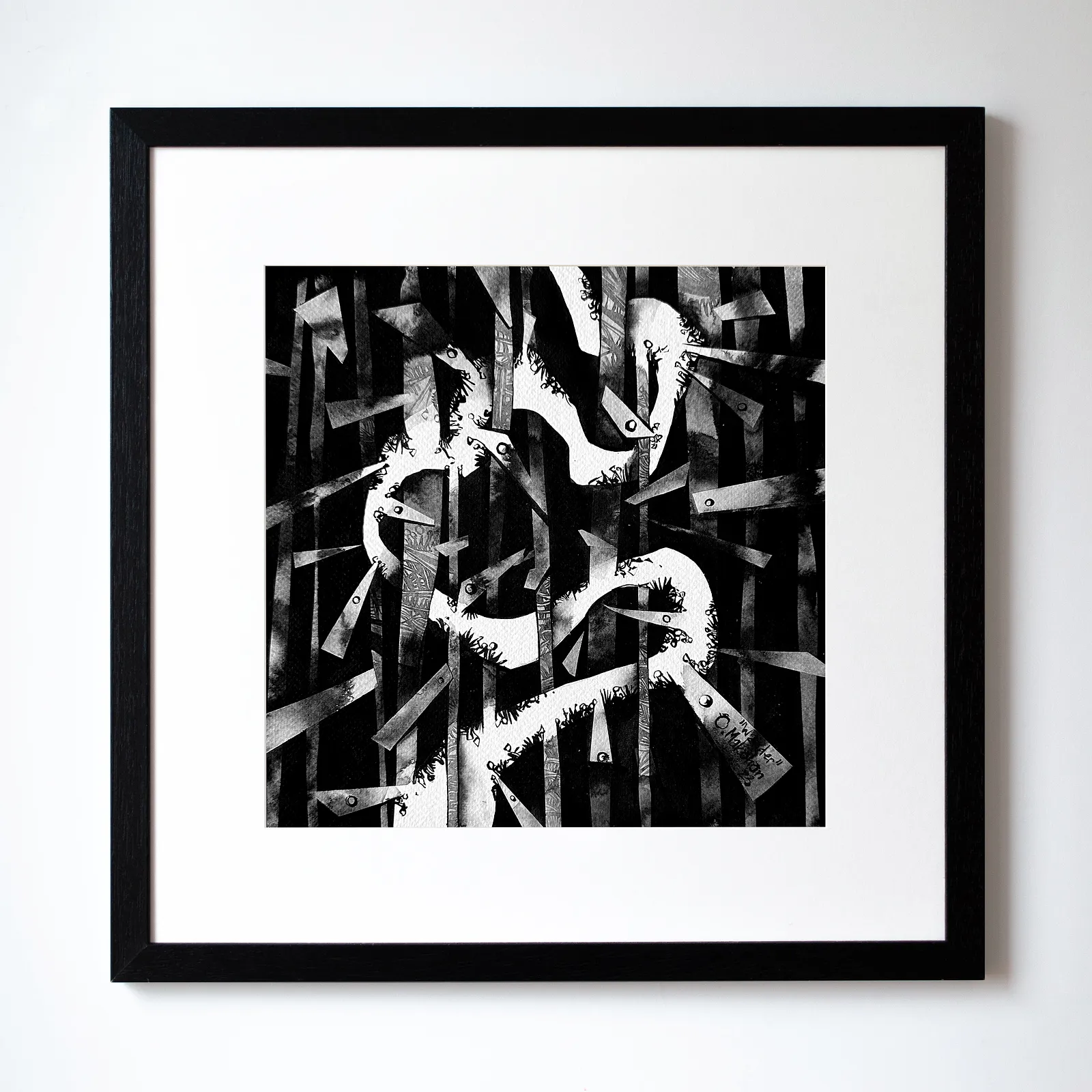 Зображення "Мандрувати | Wander" від Олександр Макогон, розмір: 42 x 42 cm, матеріали: туш, бавовняний папір | ink, cotton paper, медіум: Графіка, ціна: $230 (≈ 10 358 грн) Фото 1 з 3.