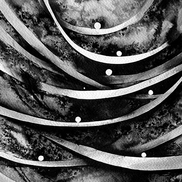 Зображення "Стрибок | Bounce" від Олександр Макогон, розмір: 42 x 42 cm, матеріали: туш, бавовняний папір | ink, cotton paper, медіум: Графіка, ціна: $230 Фото 3 з 4.