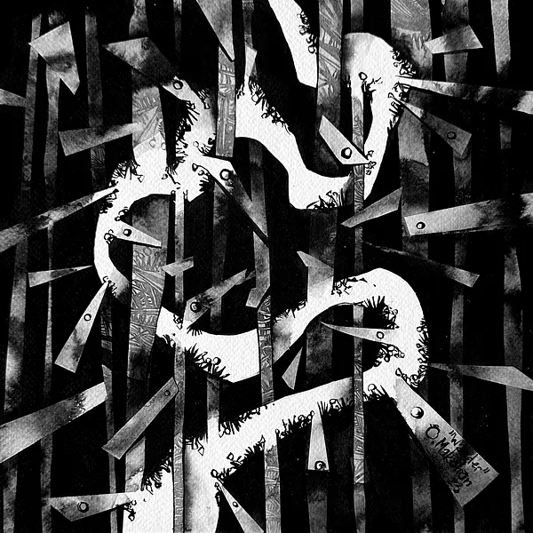 Зображення "Мандрувати | Wander" від Олександр Макогон, розмір: 42 x 42 cm, матеріали: туш, бавовняний папір | ink, cotton paper, медіум: Графіка, ціна: $230 Фото 3 з 3.