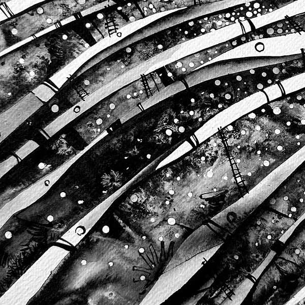 Зображення "Кинджал | Dagger" від Олександр Макогон, розмір: 42 x 42 cm, матеріали: туш, бавовняний папір | ink, cotton paper, медіум: Графіка, ціна: $230 Фото 3 з 4.