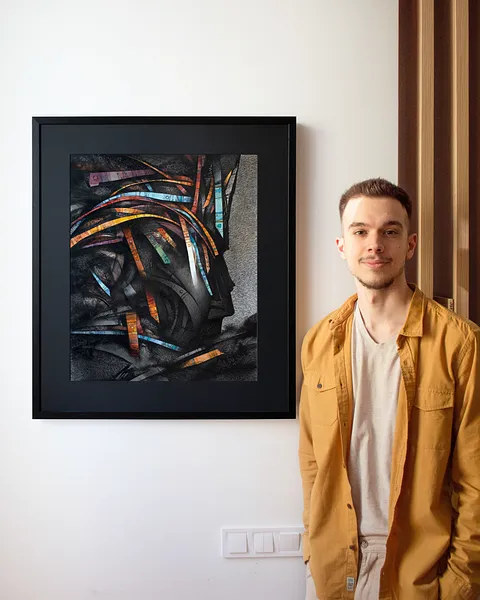 Зображення "Шаман | Shaman" від Олександр Макогон, розмір: 69 x 79 см, матеріали: Туш, акварель, папір, медіум: Графіка, ціна: $550 Фото 2 з 14.