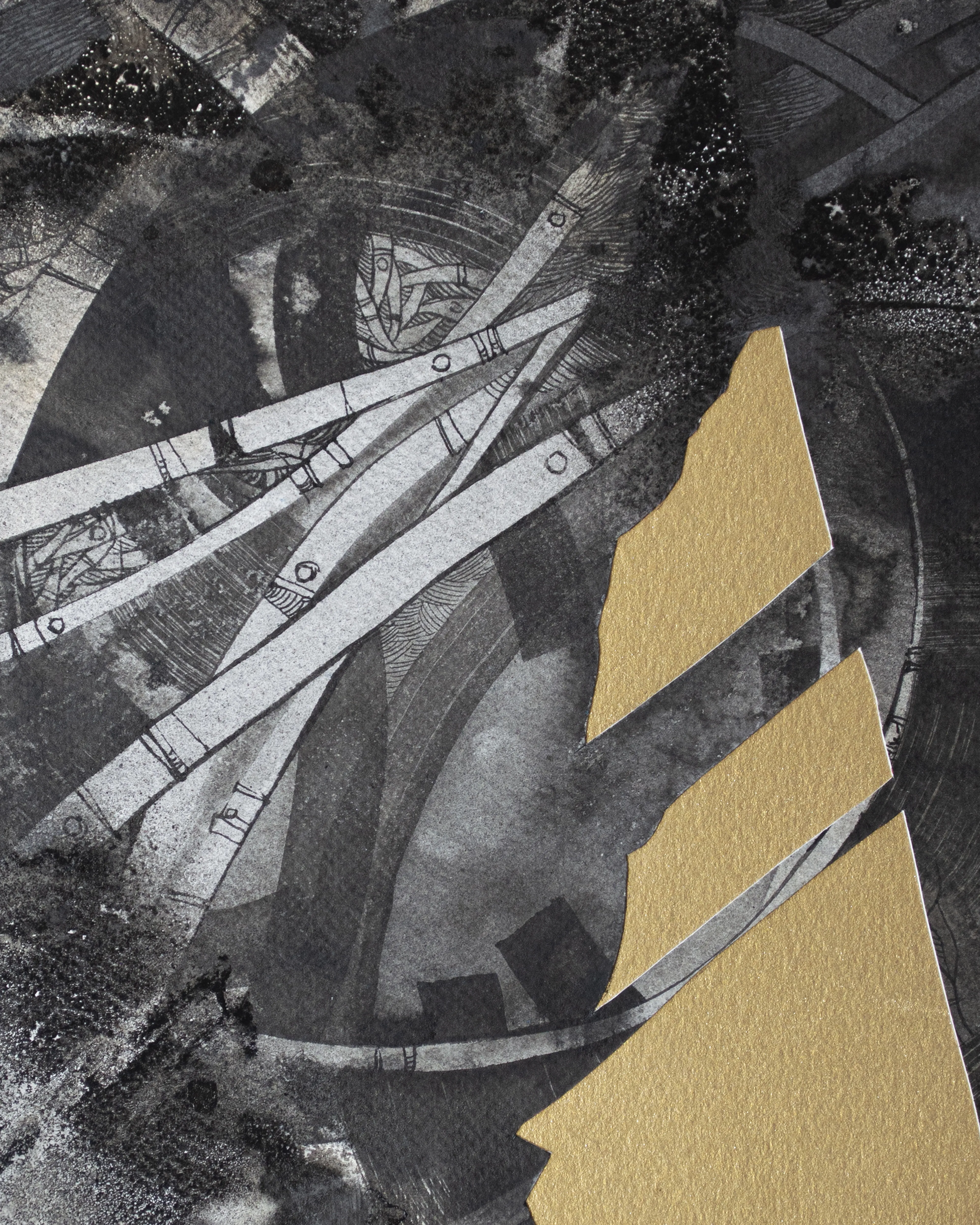 Зображення "Філософ | Philosopher" від Олександр Макогон, розмір: 52 х 62 cm, матеріали: Туш, аерозольна фарба, папір | Ink, spray paint, paper, медіум: Графіка, серія: Horses, ціна: $280 Фото 5 з 5.