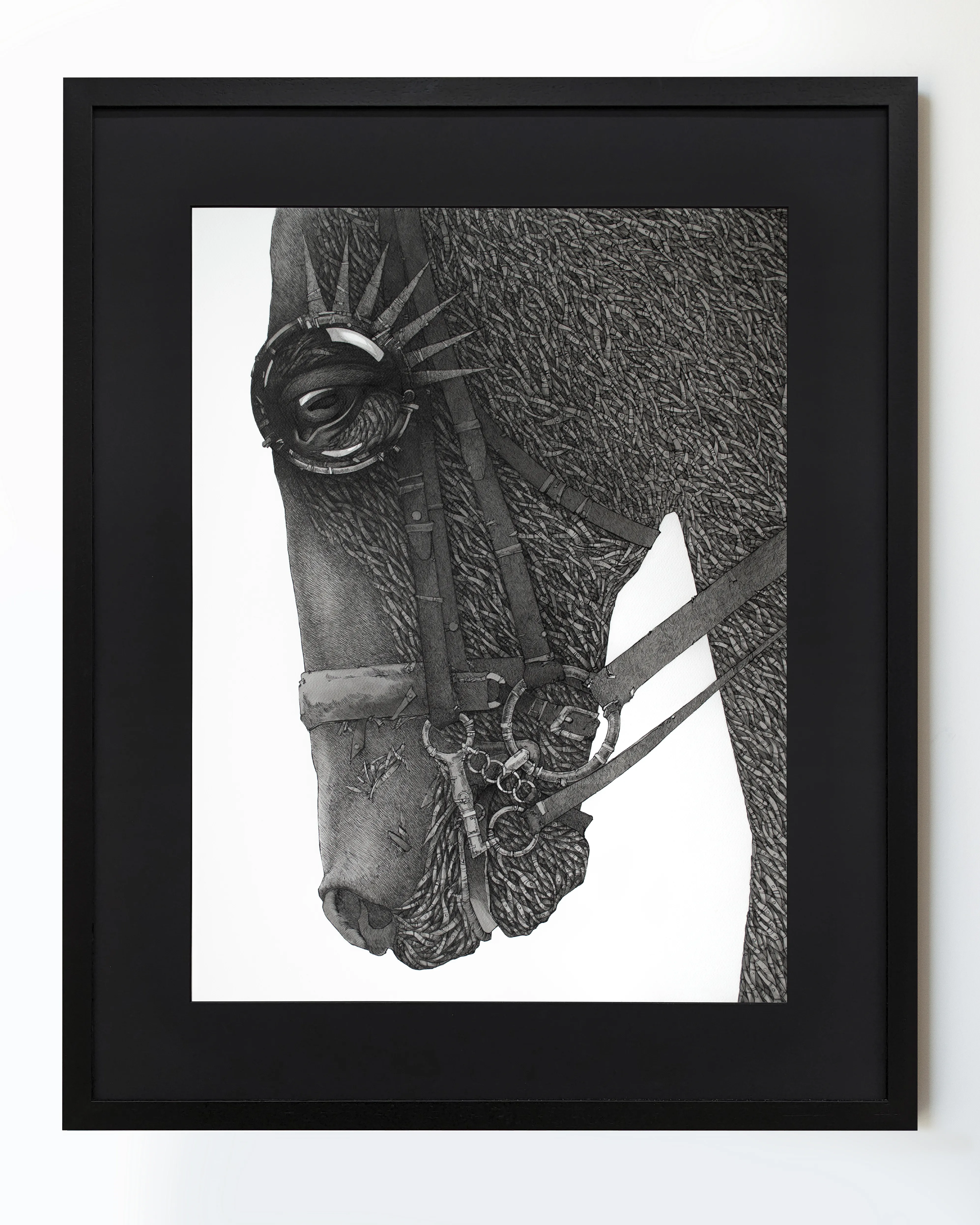 Зображення "Мислитель | Thinker" від Олександр Макогон, розмір: 100 x 80 cm, матеріали: туш, папір | ink, paper, ціна: $1000 Фото 1 з 12.