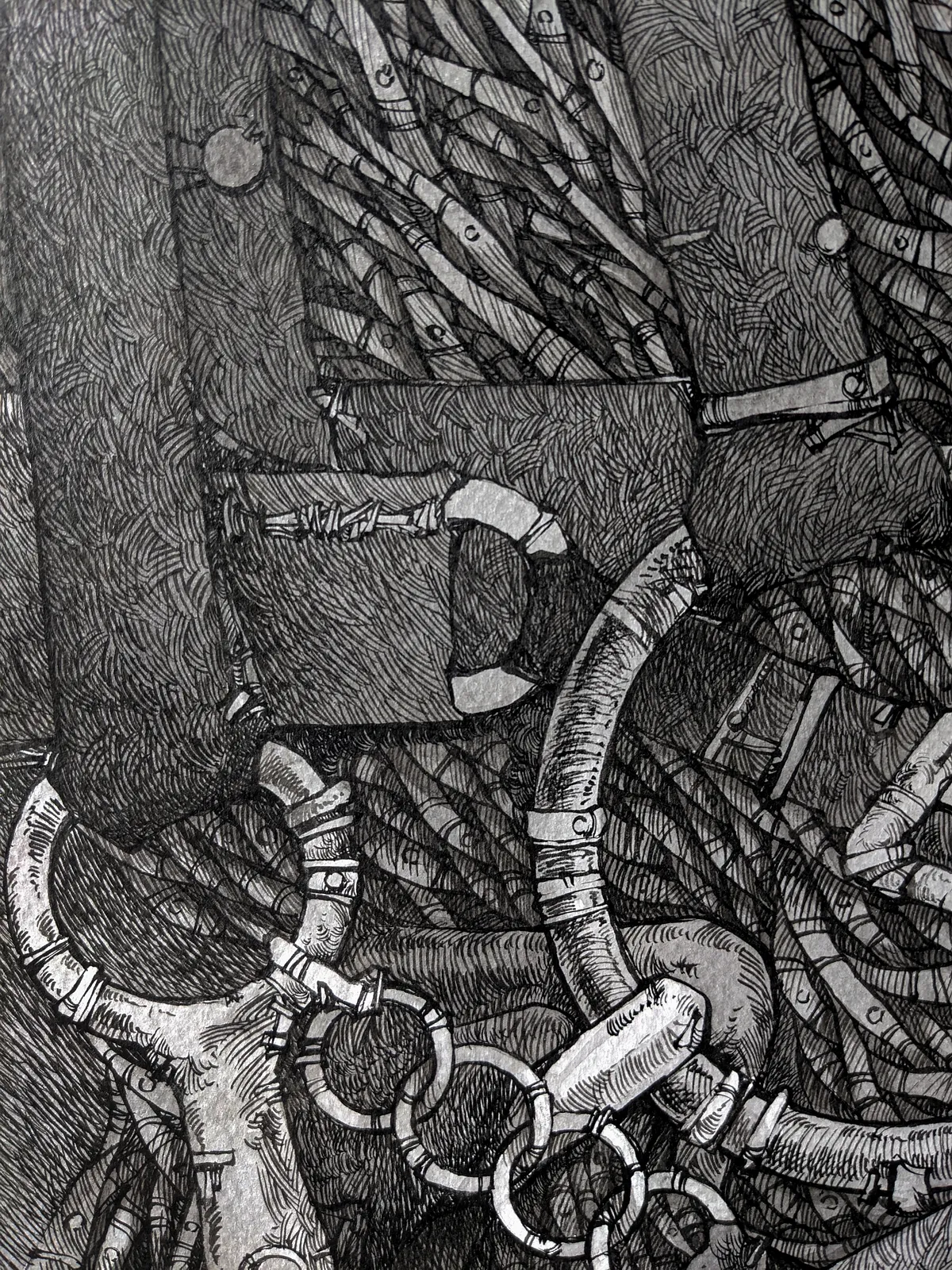 Зображення "Мислитель | Thinker" від Олександр Макогон, розмір: 100 x 80 cm, матеріали: туш, папір | ink, paper, медіум: Живопис, серія: Horses, ціна: $1000 Фото 9 з 12.
