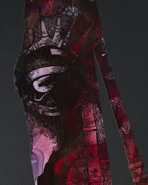 Зображення "Меценат | Patron" від Олександр Макогон, розмір: 52 х 62 cm, матеріали: Туш, спиртові чорнила, папір | Ink, alcohol ink, paper, медіум: Графіка, серія: Horses, ціна: $280 Фото 3 з 6.