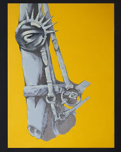 Зображення "Винахідник | Inventor" від Олександр Макогон, розмір: 52 х 62 cм, матеріали: туш, гуаш, бавовняний папір | ink, gouache, cotton paper, медіум: Графіка, місто: Lviv, Ukraine, серія: Horses, ціна: $350 Фото 2 з 4.