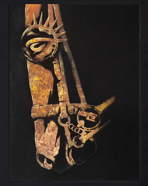 Зображення "Вчитель | Teacher" від Олександр Макогон, розмір: 52 х 62 cм, матеріали: туш, гуаш, бавовняний папір | ink, gouache, cotton paper, медіум: Графіка, місто: Lviv, Ukraine, серія: Horses, ціна: $350 Фото 2 з 4.