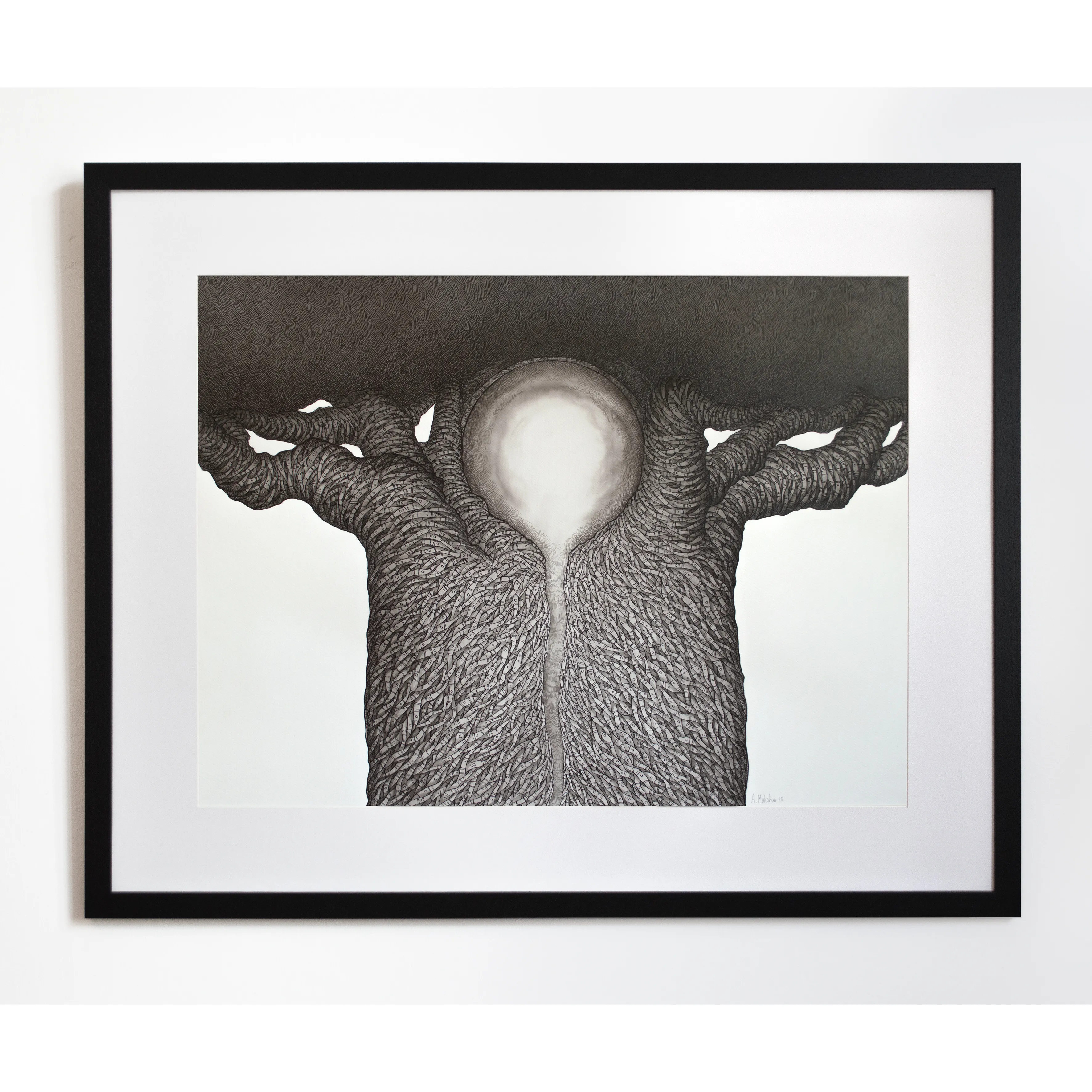 Зображення "Дерево Життя ІІ | Tree of Life II" від Олександр Макогон, розмір: 100 х 80 см, матеріали: туш, бавовняний папір | ink, cotton paper, медіум: Графіка, місто: Львів, Україна, серія: Tree of Life, ціна: $1000 Фото 1 з 13.